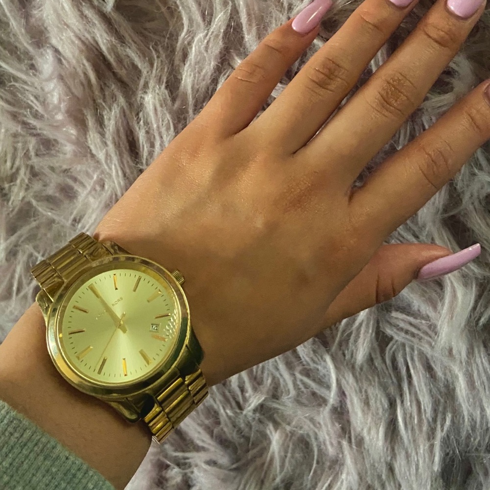 Gold Michael Korda Watch